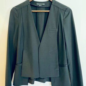 Alexander Wang Black Wool Crepe Blazer